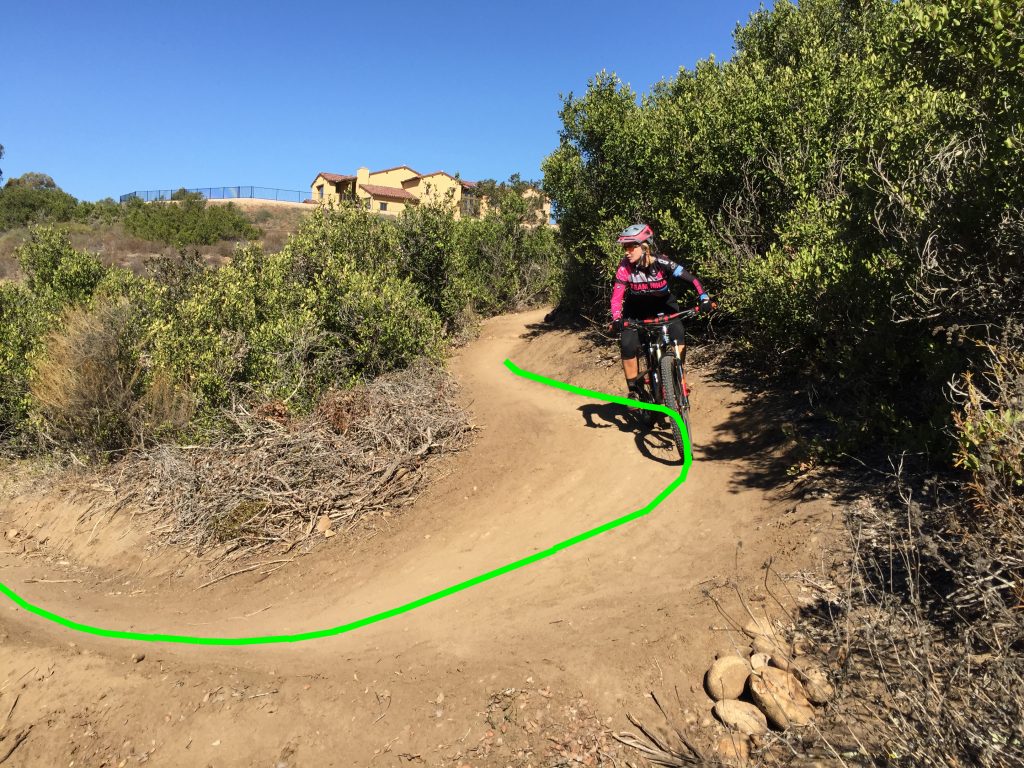 Switchback mountain clearance biking