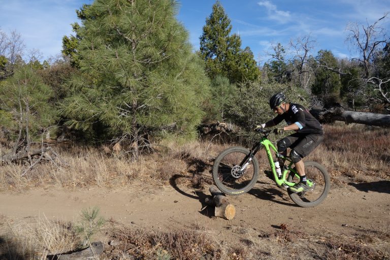 How To Ride Over A Log, 4 Steps – Ninja Mountain Bike Skills