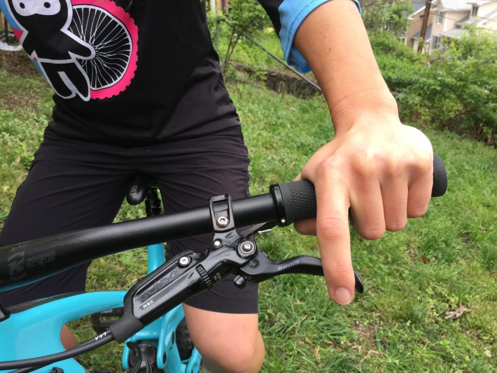 When not to use your middle finger Ninja Mountain Bike Skills