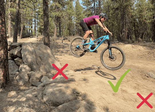 8 Most Common Mistakes: Riding A Drop  Ninja Mountain Bike Skills