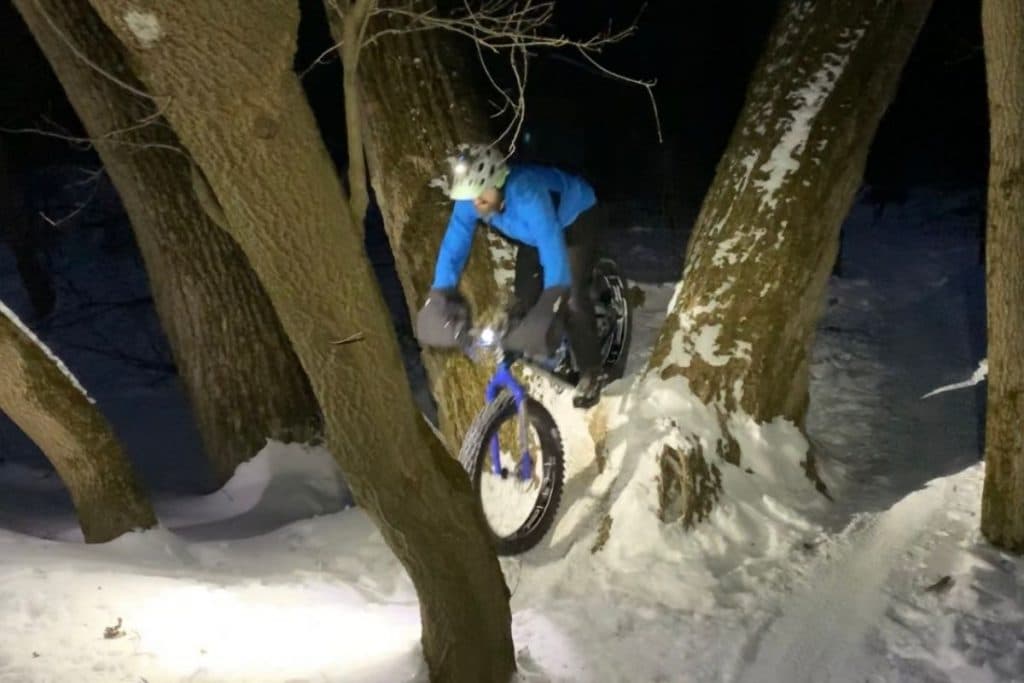 Winter Night Riding