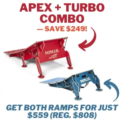 Apex & Turbo Combo – Jump Ramp Session Kit