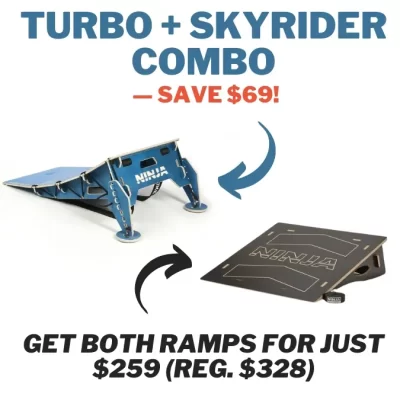 Turbo & Skyrider Combo - Jump Ramp Starter Package
