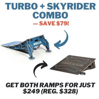 Turbo & Skyrider Combo - Jump Ramp Starter Package