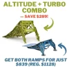 Altitude & Turbo Combo – Jump Ramp Air Package