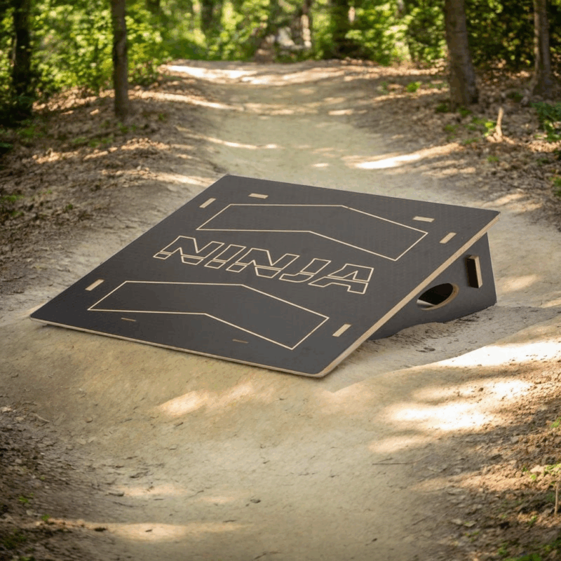 Ninja Skyrider Jump Ramp For Skateboard, BMX, MTB, RC Cars - Image 7